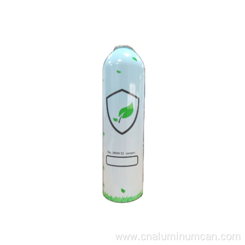 Aluminum oxygen can with mask